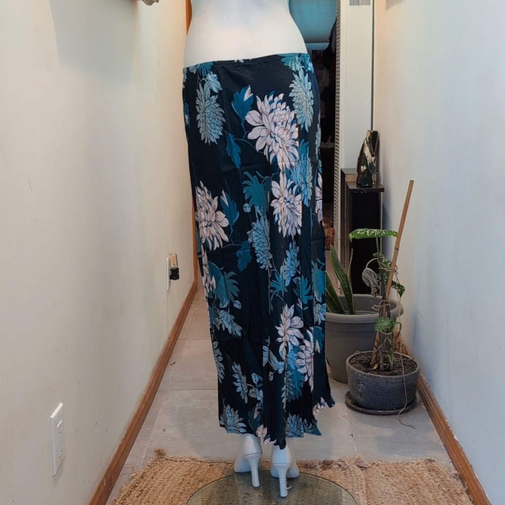 Eco Satin Ariel Bias Skirt